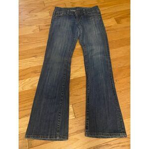 Seven7 Women's Regular Bootcut Jeans low rise western Denim Classic Fit size 31